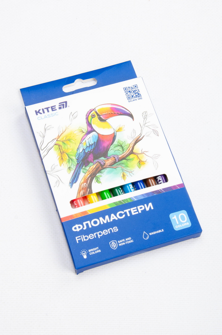 Фломастери 10 кольорів, KITE